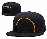 Warriors Team Logo Black Mitchell & Ness Adjustable Hat GS,baseball caps,new era cap wholesale,wholesale hats
